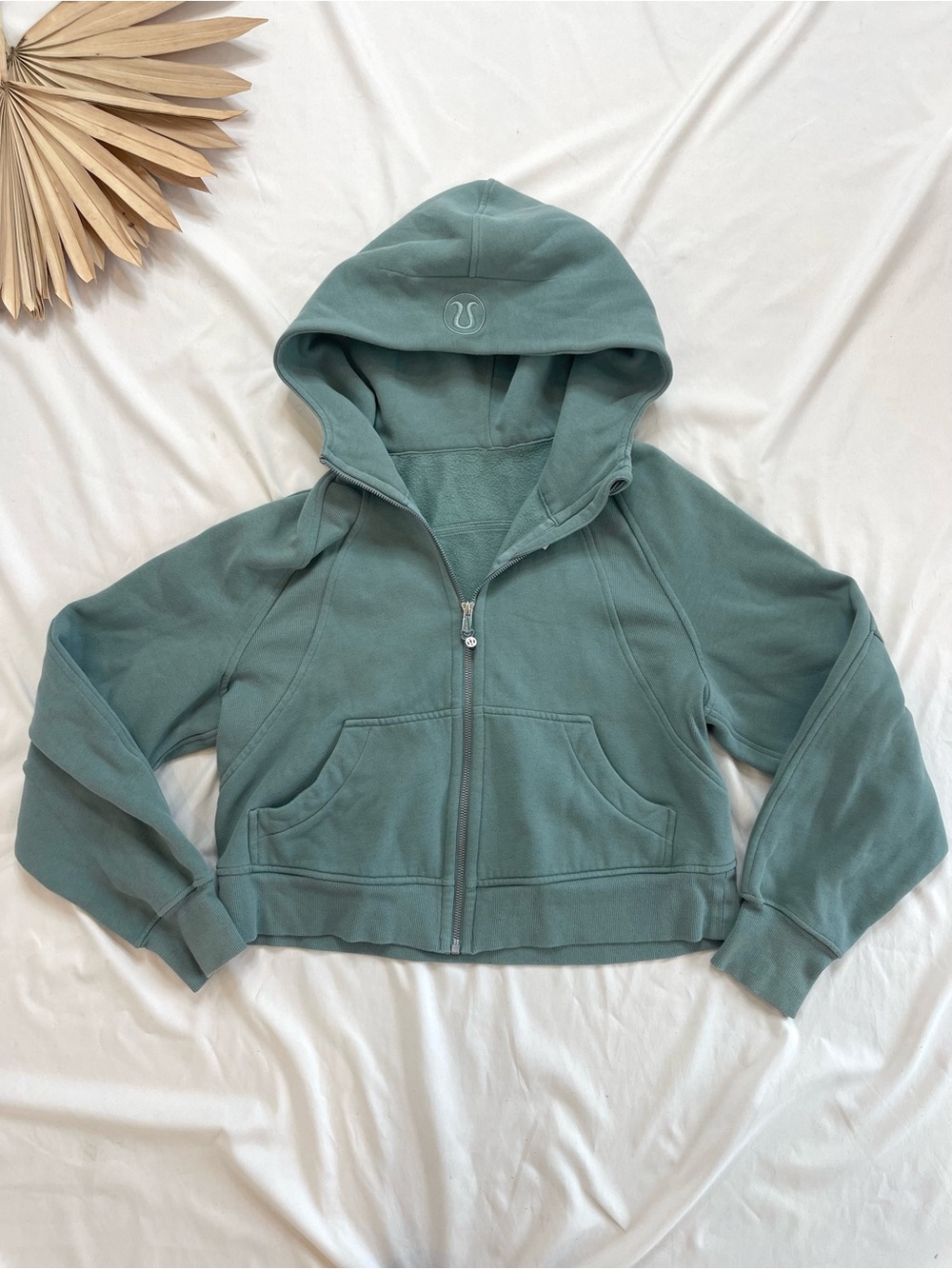 Lululemon Athletica Scuba Oversized Full Zip Hoodie Sweatshirt Jacket Size XS/S